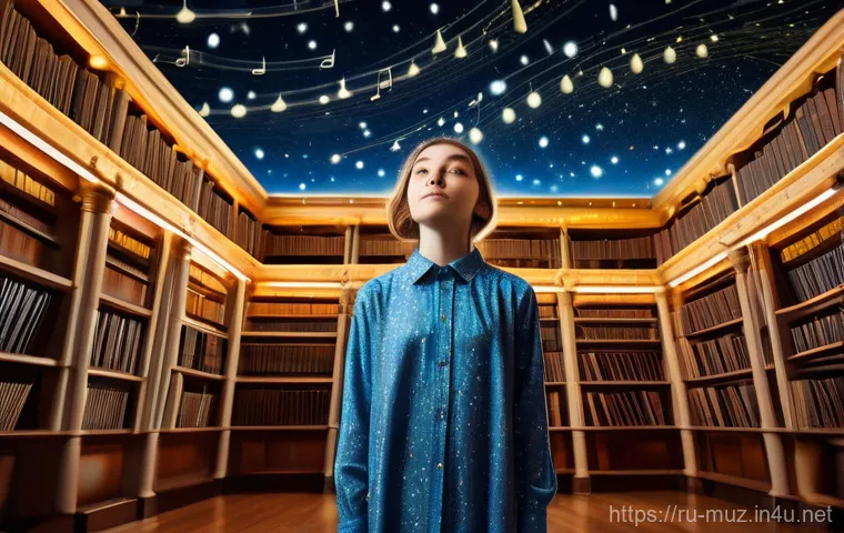 음악이론 시험 고득점 비결 - Image Prompt 1: The Unfolding Symphony of Theory**