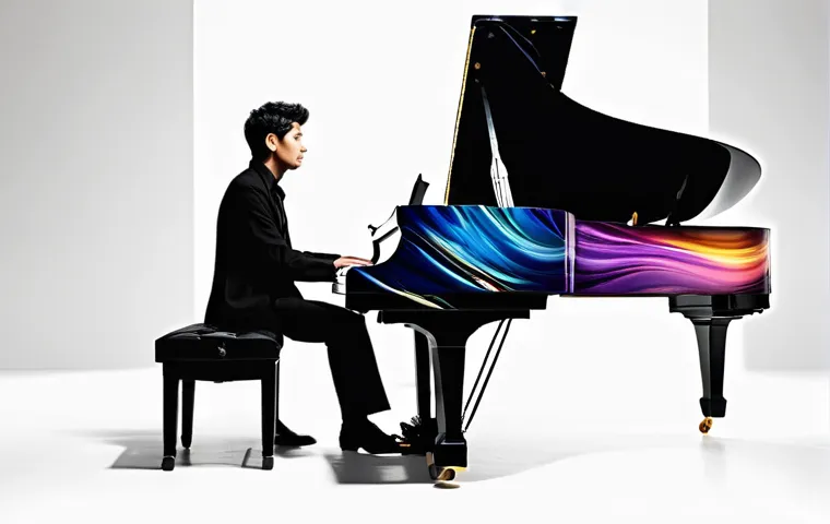 음악이론 공부 슬럼프 극복법 - **Prompt:** A cheerful person, appearing to be in their late teens, is comfortably seated on a bench...